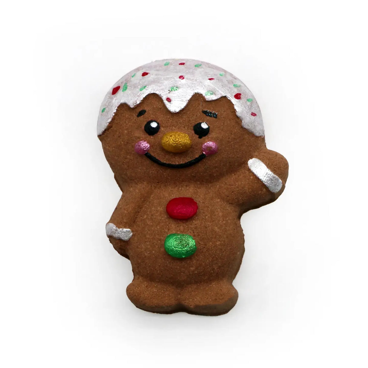 Badekugel handgemacht Weihnachten Gingerman