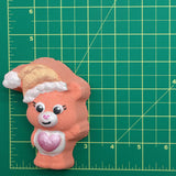 Badekugel handgemacht Weihnachten Bär mit Herz