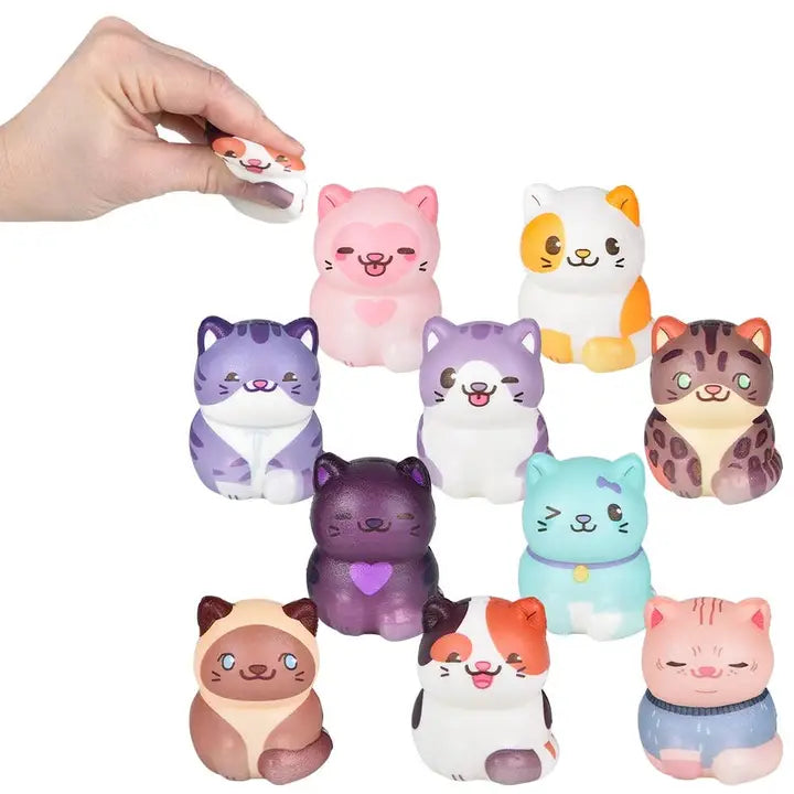 Mini Squish Katze assortiert