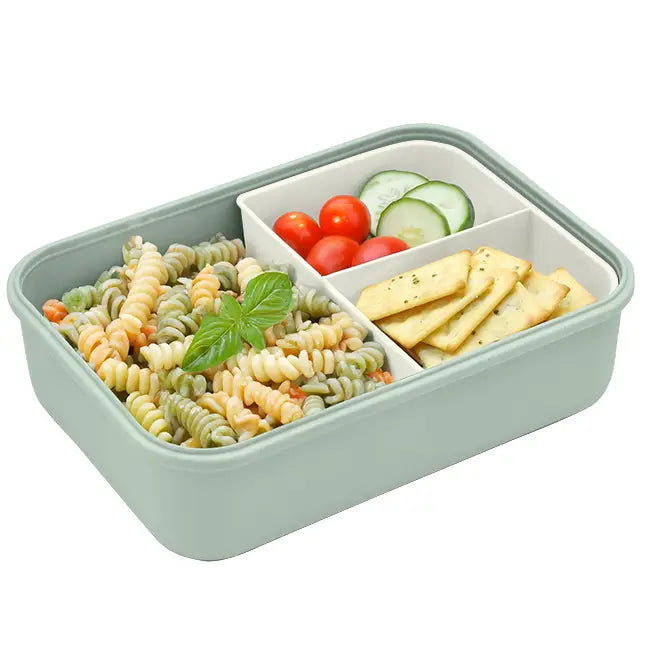 Znünibox Bentobox mit Trennschale Melii 1250ml Salbei