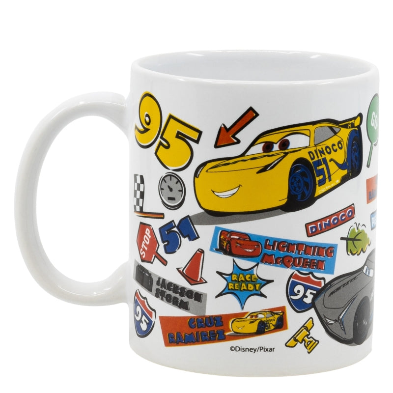 Kinder Keramiktasse Comic Cars