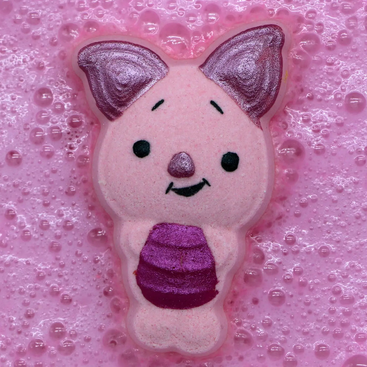 Badekugel handgemacht Schweinchen Rosa