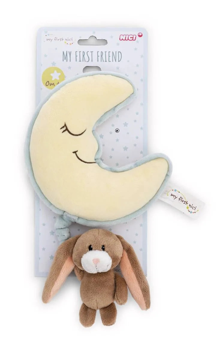 Spieluhr Mond mit Hase