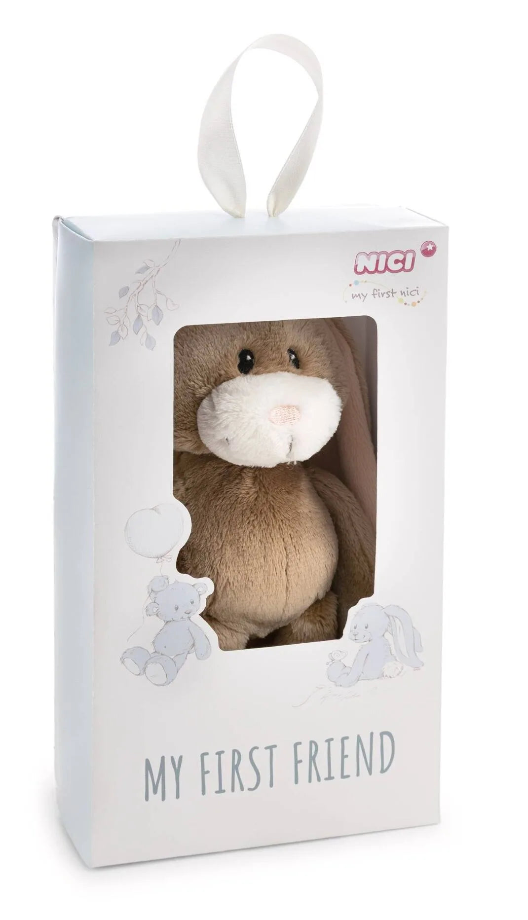 Kuscheltier Nici Hase Lopino in Geschenkverpackung