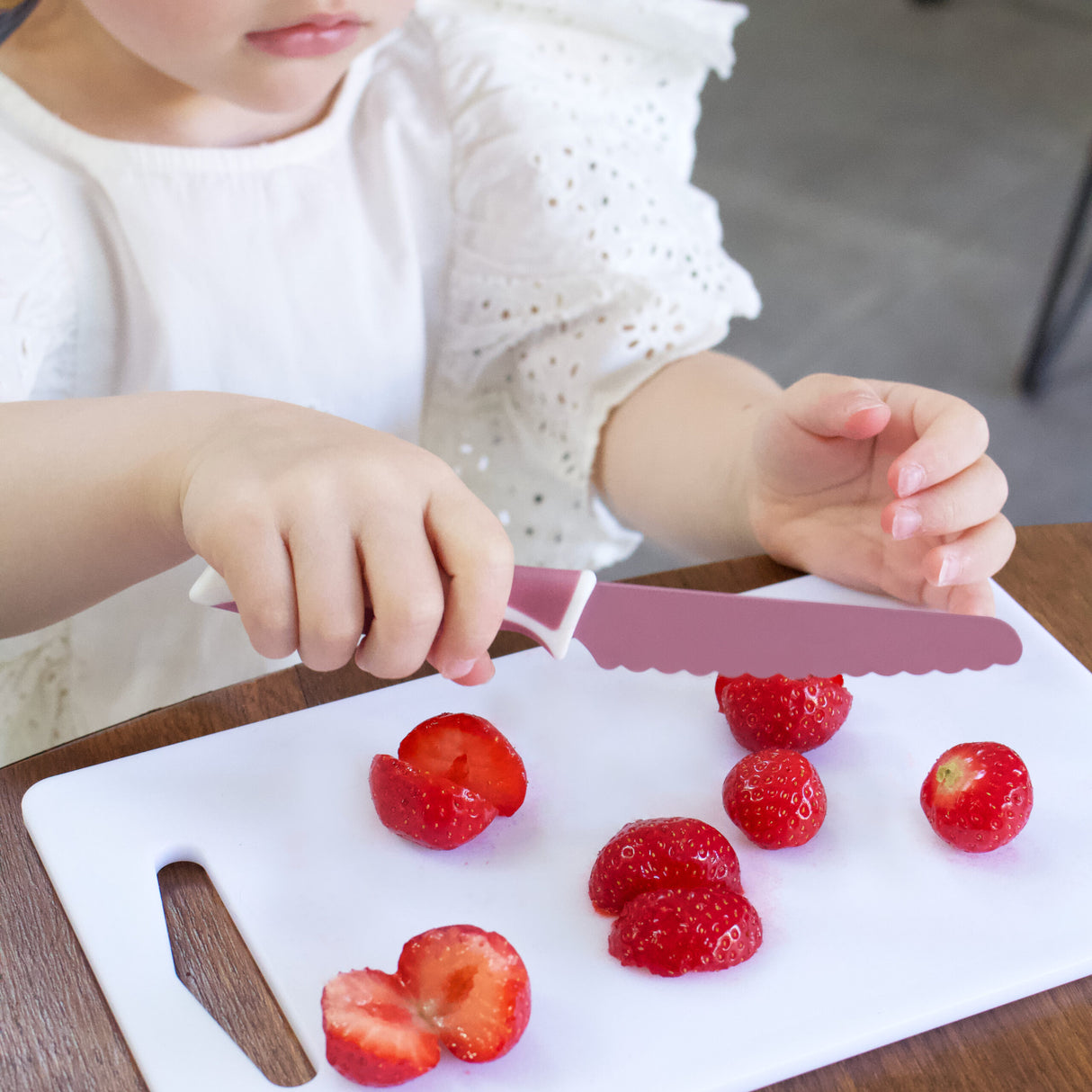 KiddiKutter Kindermesser Cherry
