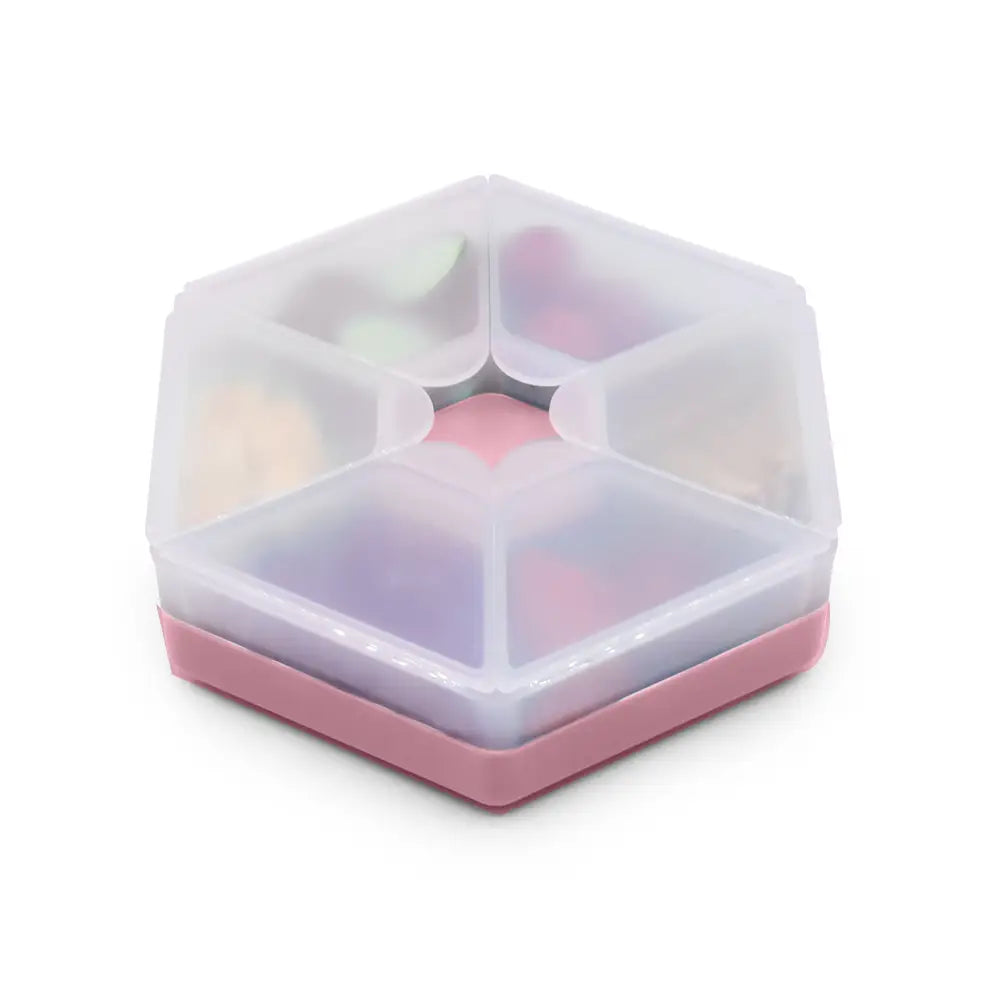 Znünibox Hexagonale Snackle-Box Berry
