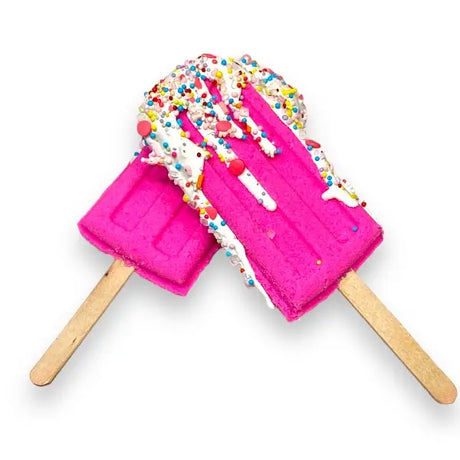 Badekugel handgemacht Glace Pink