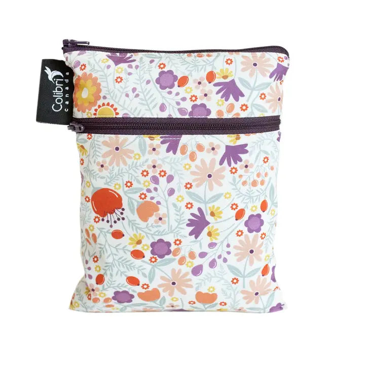 Wetbag und Lunchbag Colibri Wildblumen
