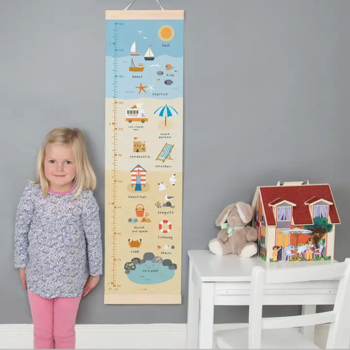 Messlatte für Kinder Strand