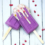 Badekugel handgemacht Glace Violett