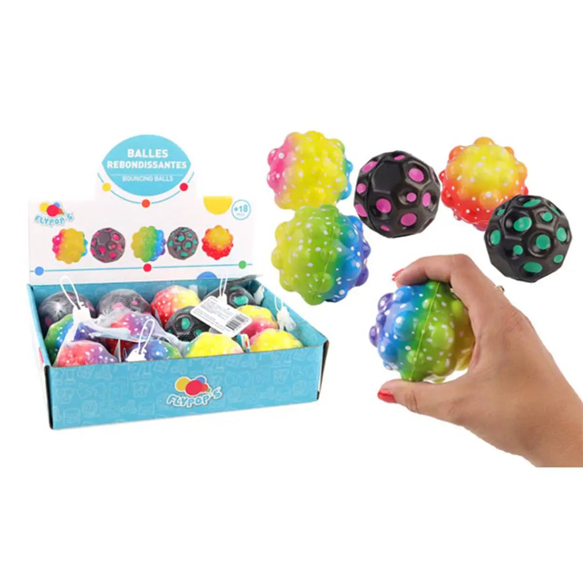 Bounce Ball Bunt assortiert