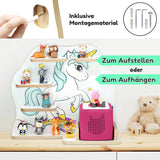 Toniebox 1 & 2 Regal Einhorn mit Regenbogen