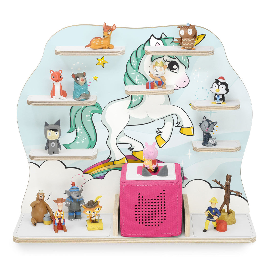 Toniebox 1 & 2 Regal Deluxe Einhorn Regenbogen