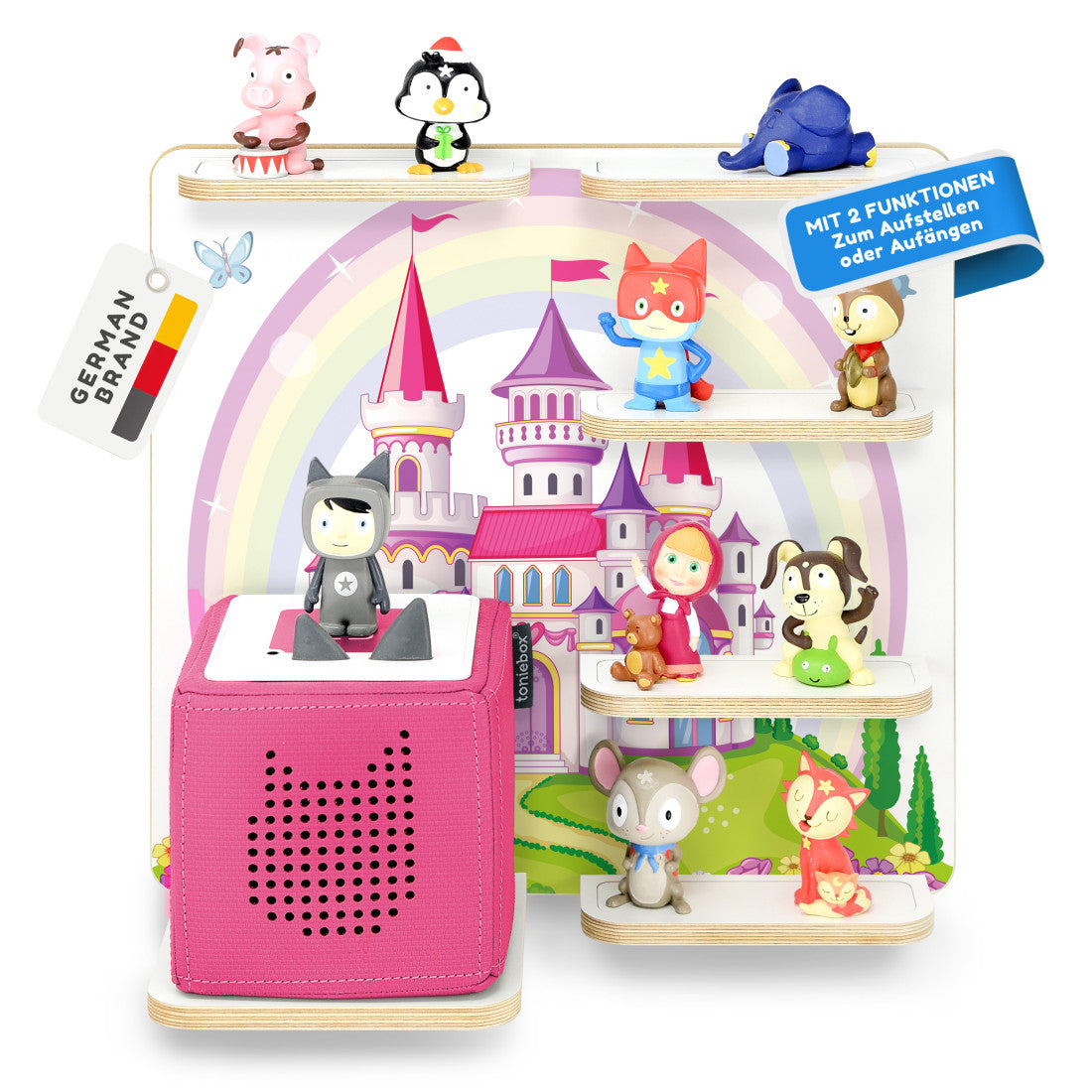 Toniebox 1 & 2 Regal Multi Märchenschloss
