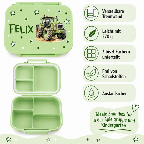 Znünibox Baurelia Box Light Mini Grün