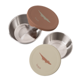 Edelstahl Znünibox Snackbox Krokodil