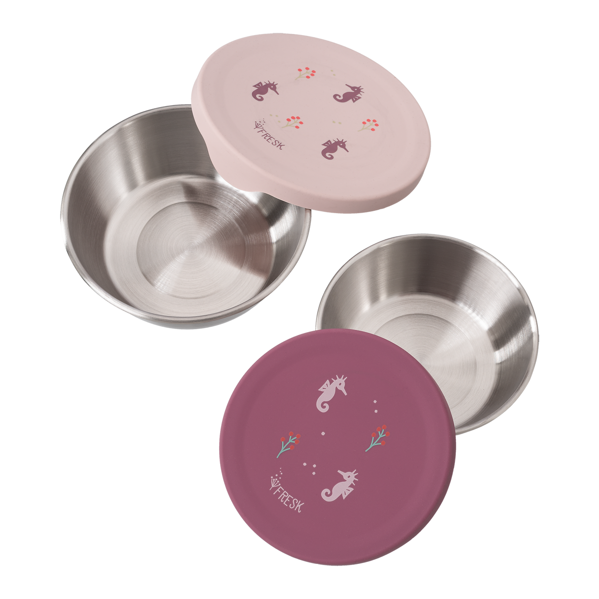 Edelstahl Znünibox Snackbox Seepferd