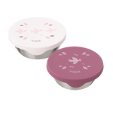 Edelstahl Znünibox Snackbox Vogel