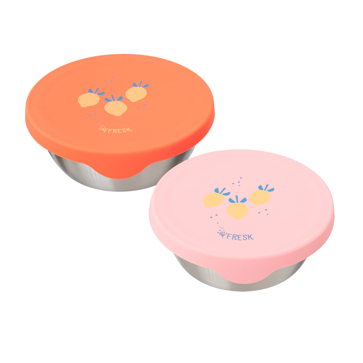 Edelstahl Znünibox Snackbox Zitrone