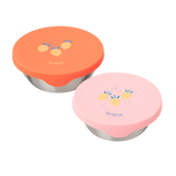 Edelstahl Znünibox Snackbox Zitrone