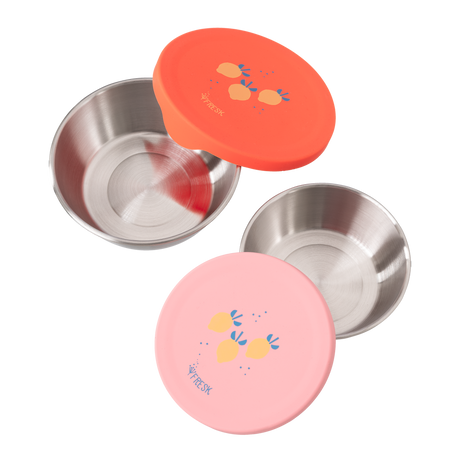 Edelstahl Znünibox Snackbox Zitrone