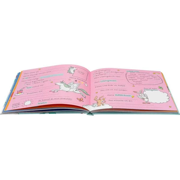 Freundebuch für Kinder - Meine Super Freunde Blau