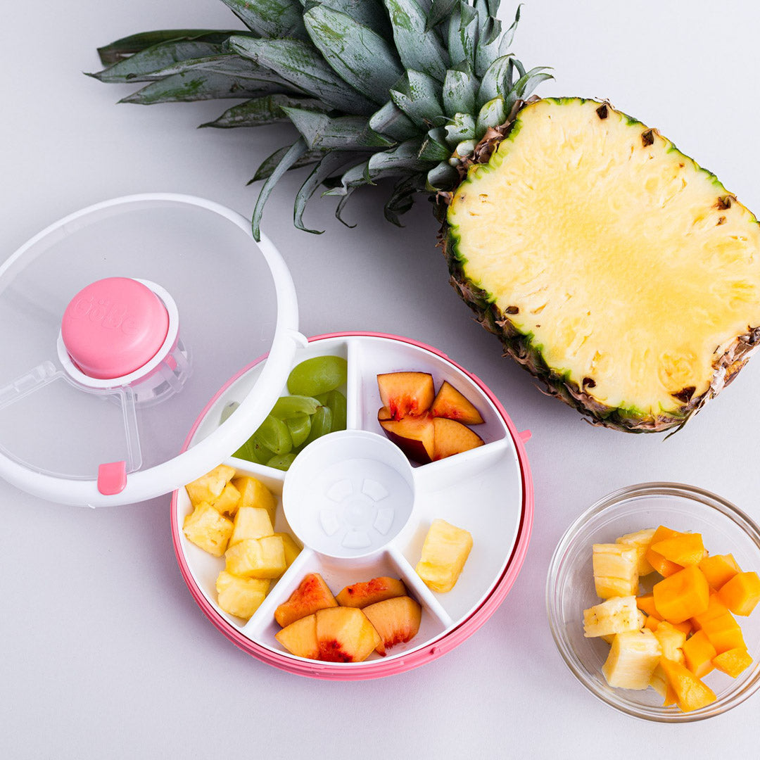Znünibox GoBe Snack Spinner Coral