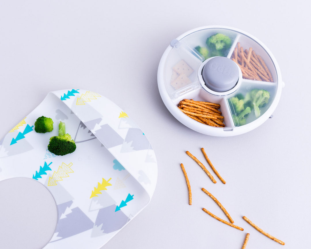 Znünibox GoBe Snack Spinner Grau