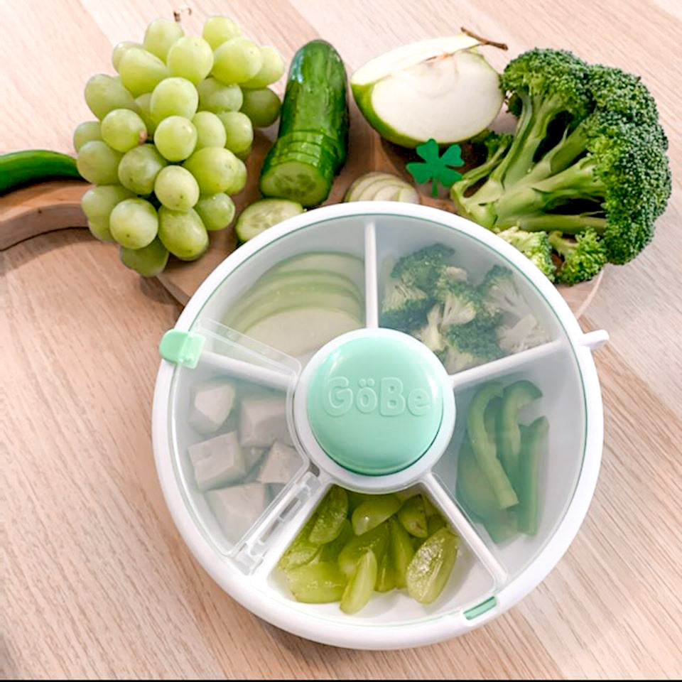 Znünibox GoBe Snack Spinner Türkisblau