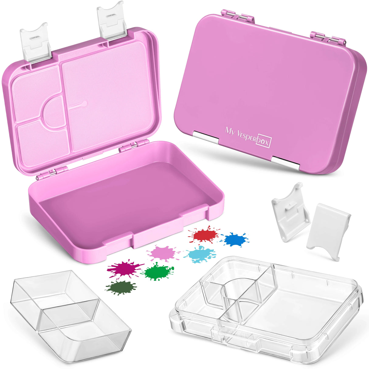 Znünibox My Vesperbox Len Rosa