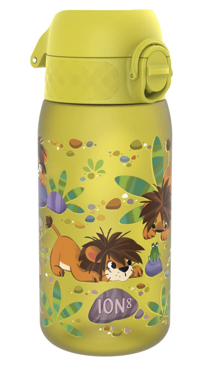 Kinder Trinkflasche Ion8 400ml mit Motiv Löwe