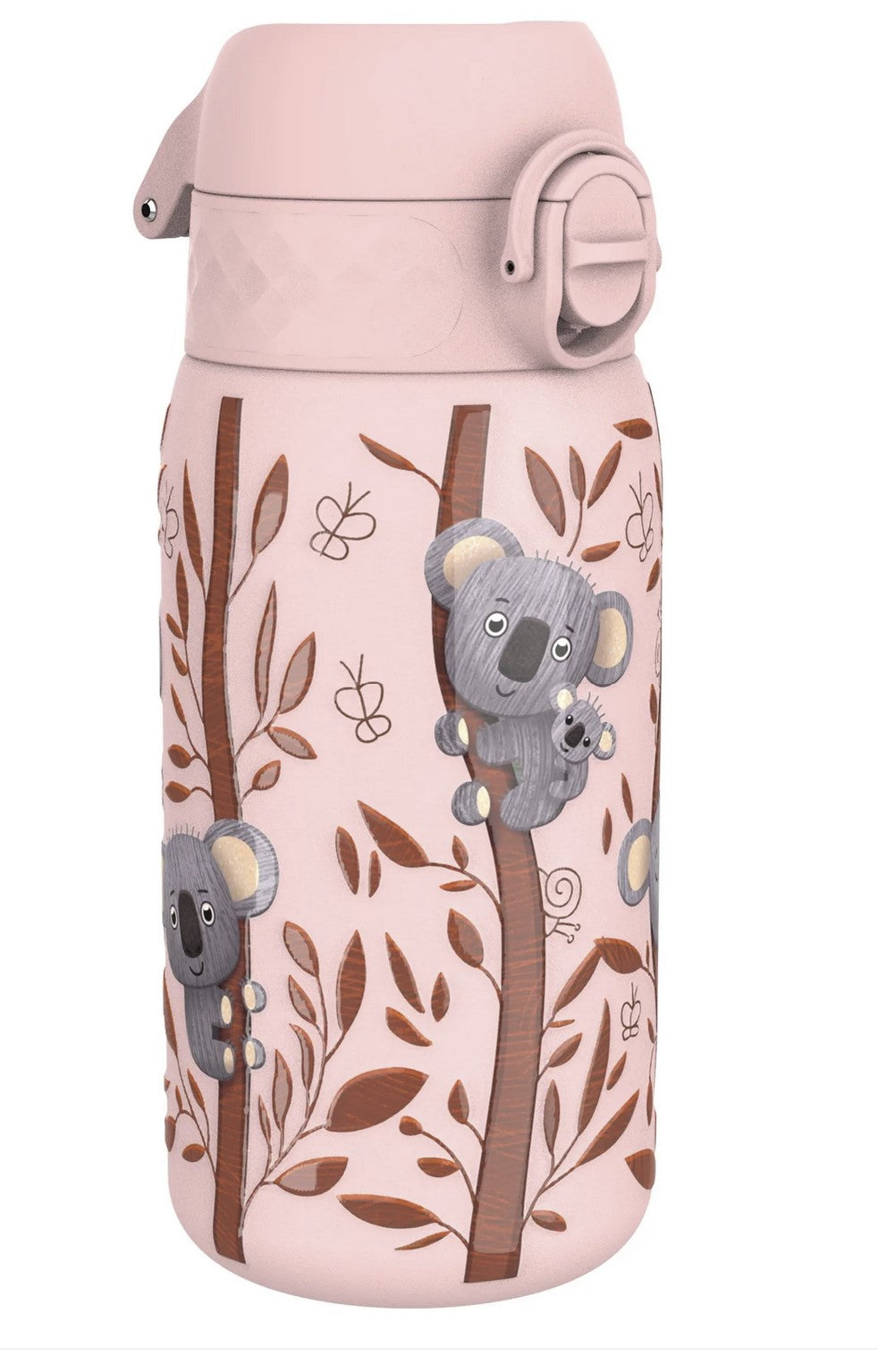 Kinder Edelstahl Trinkflasche Ion8 400ml Koala