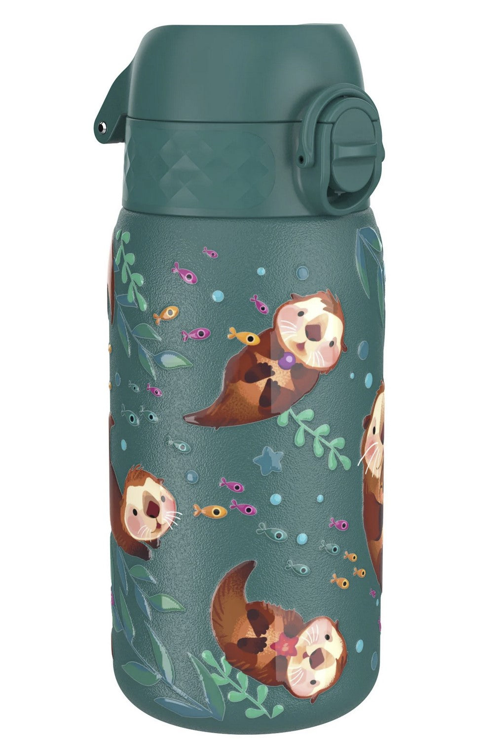 Kinder Edelstahl Trinkflasche Ion8 400ml Otter