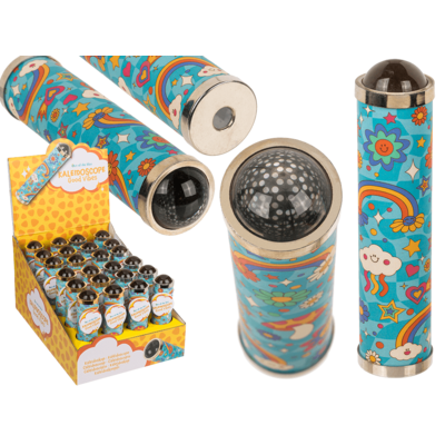 Kaleidoskop Muster Blau
