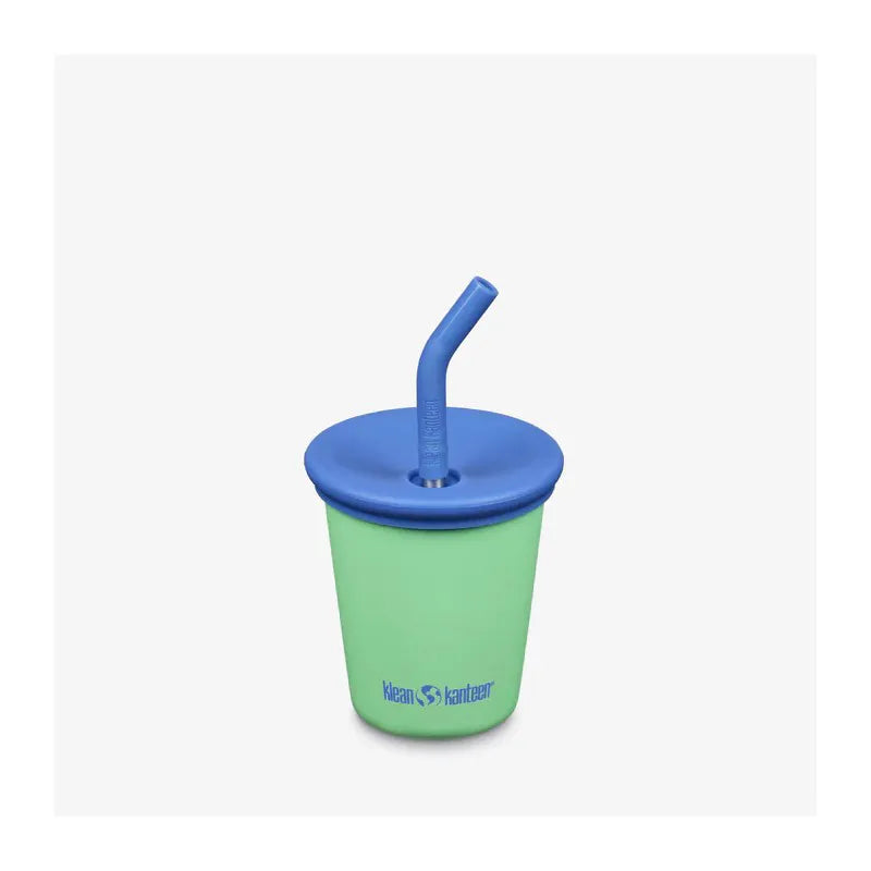 Kinder Edelstahl Trinkbecher mit Strohhalm Spring Bud