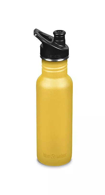 Edelstahl Trinkflasche Klean Kanteen 532ml Sonnengelb