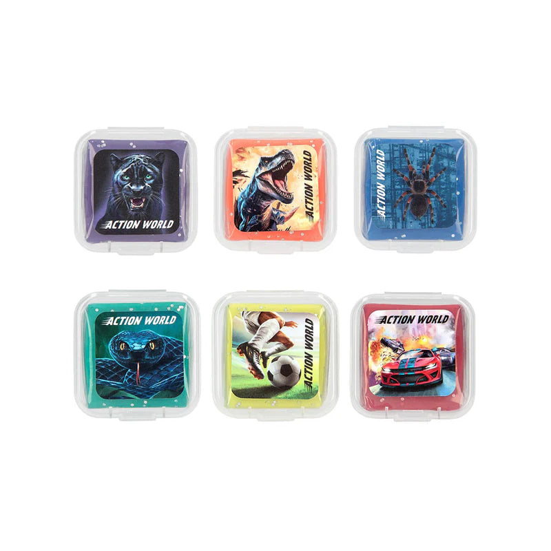 Knetradiergummi Jungs assortiert