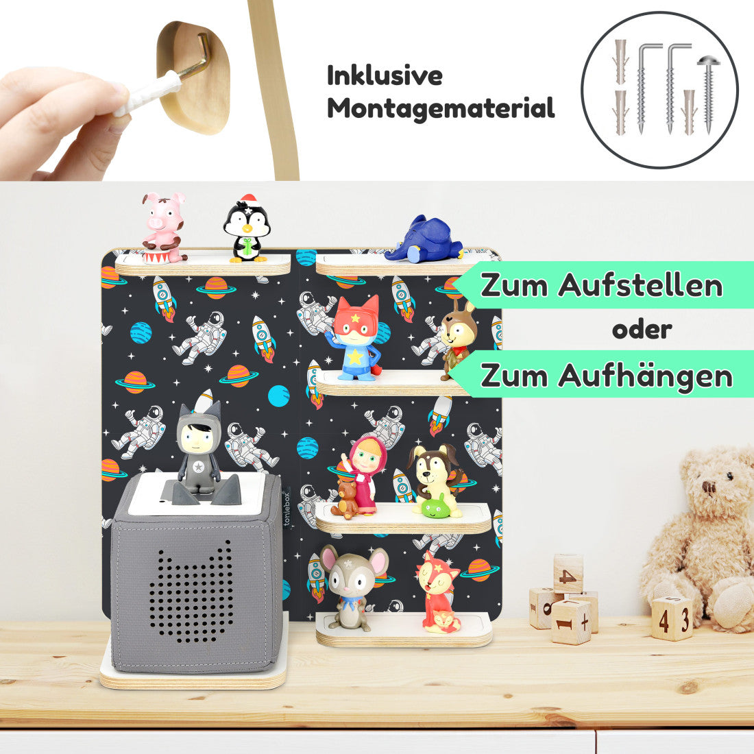 Toniebox 1 & 2 Regal Multi Kosmos