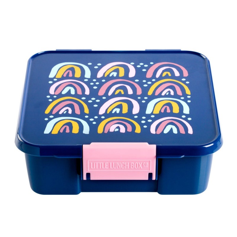 Znünibox Little Lunch Box Bento Five mit 5 Unterteilungen Regenbogen