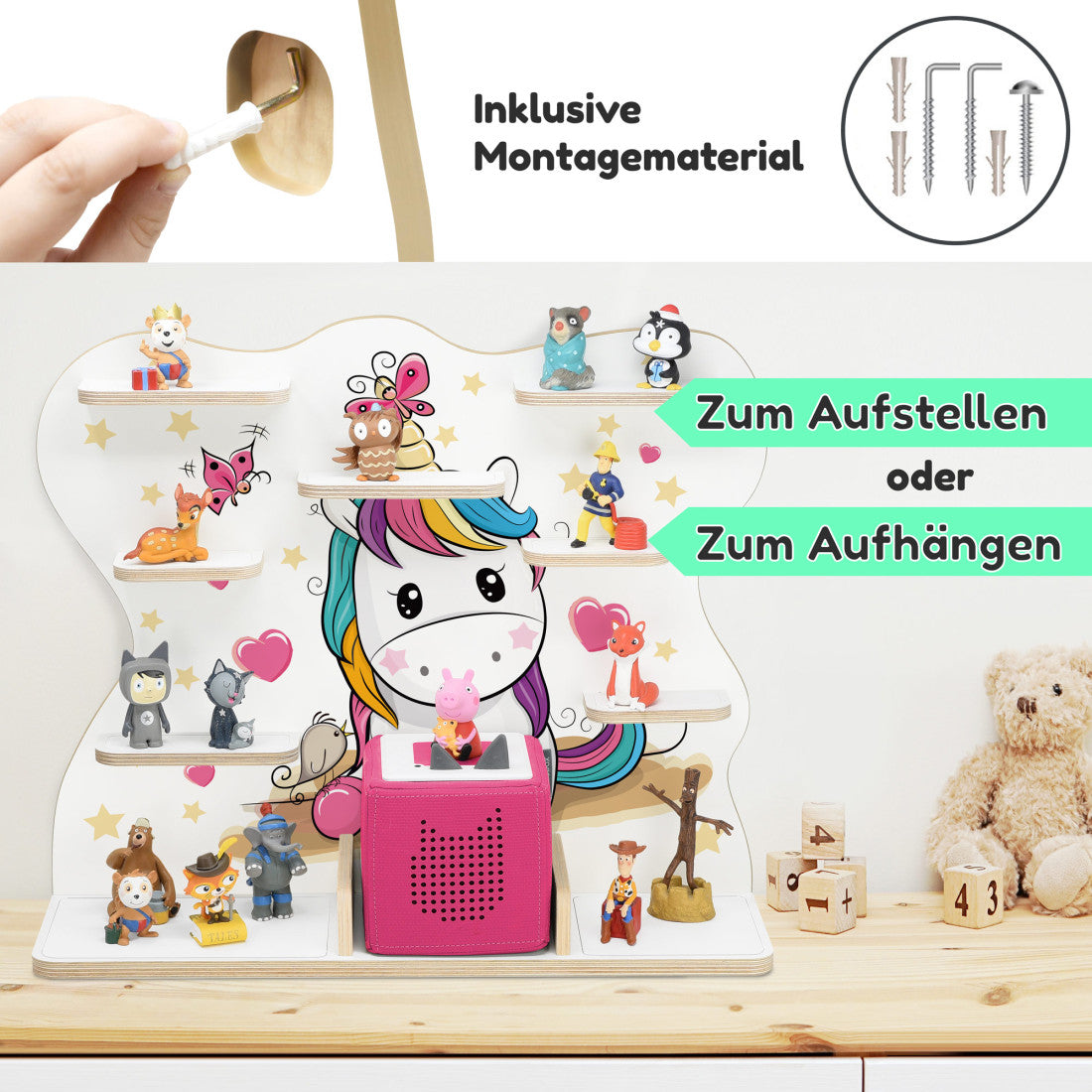 Toniebox 1 & 2 Regal Deluxe Einhornzauber