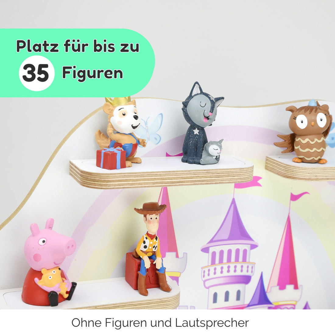 Toniebox 1 & 2 Regal Märchenschloss