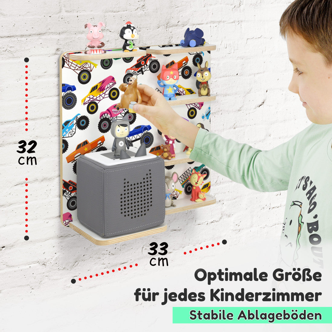 Toniebox 1 & 2 Regal Multi Monster Trucks