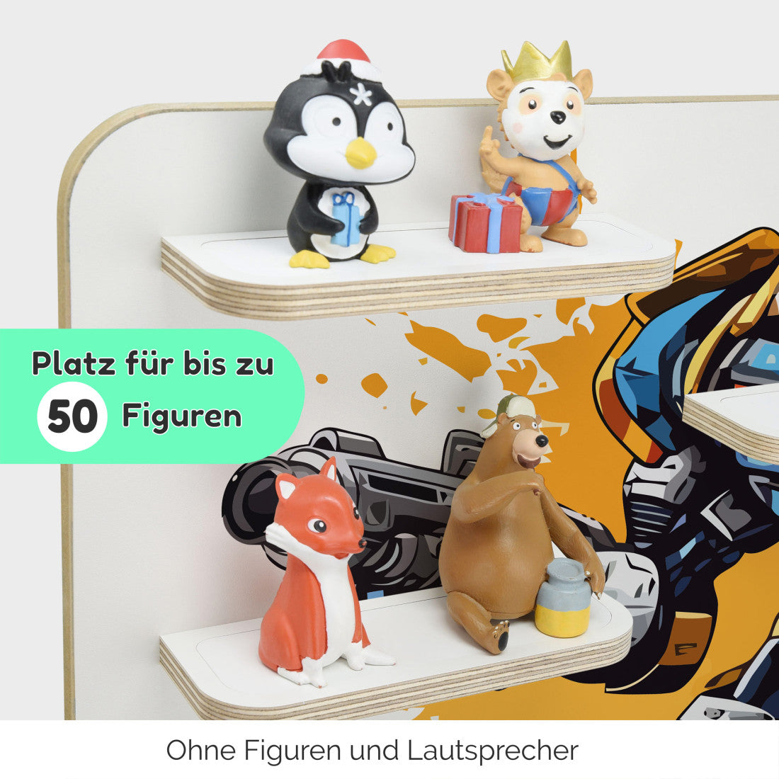 Toniebox 1 & 2 Regal Deluxe Roboter Chip