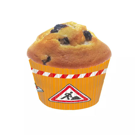 Muffinförmchen Set Baustelle & Bagger