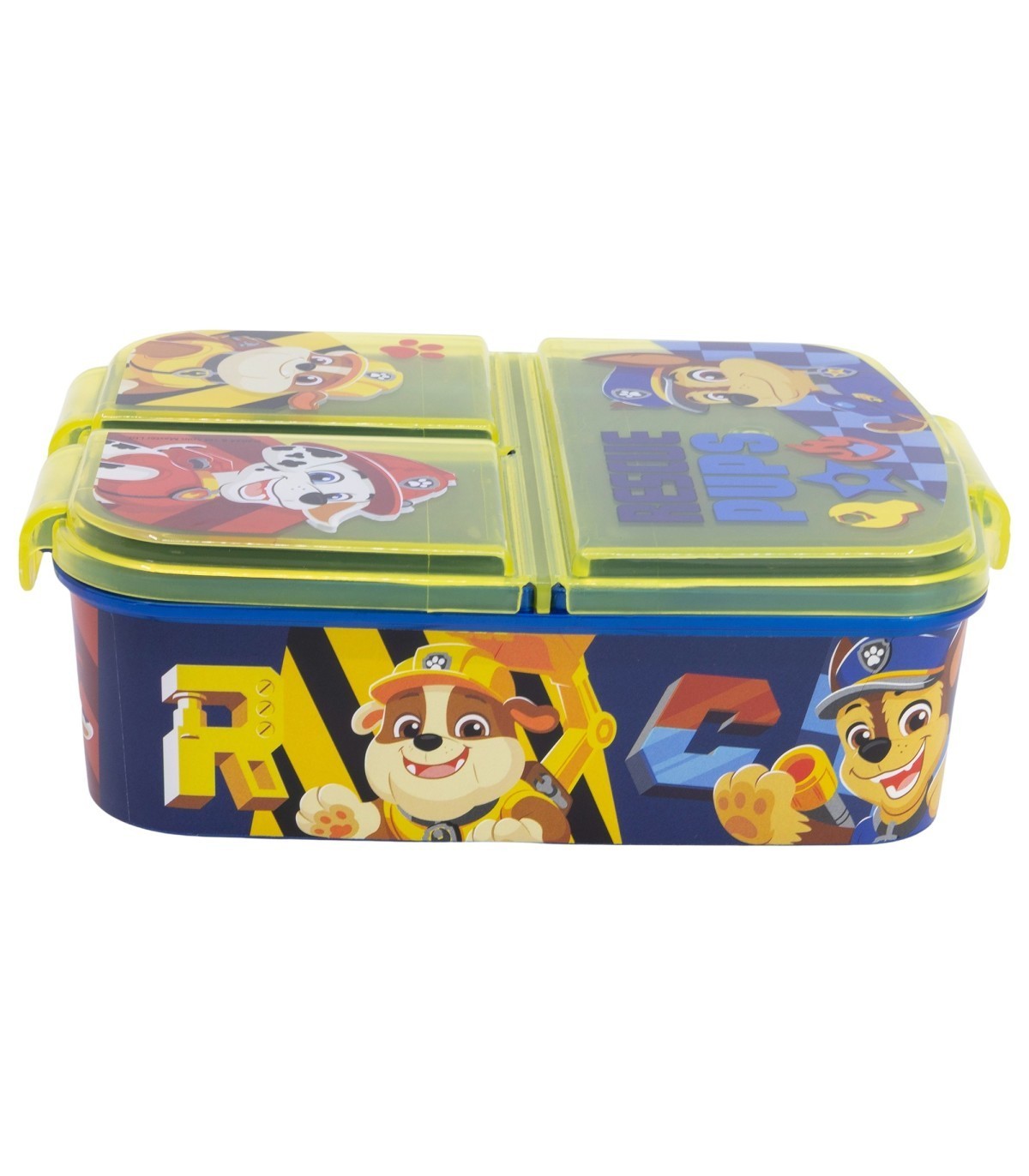 Znünibox Comic aufklappbar Paw Patrol Gelb Blau