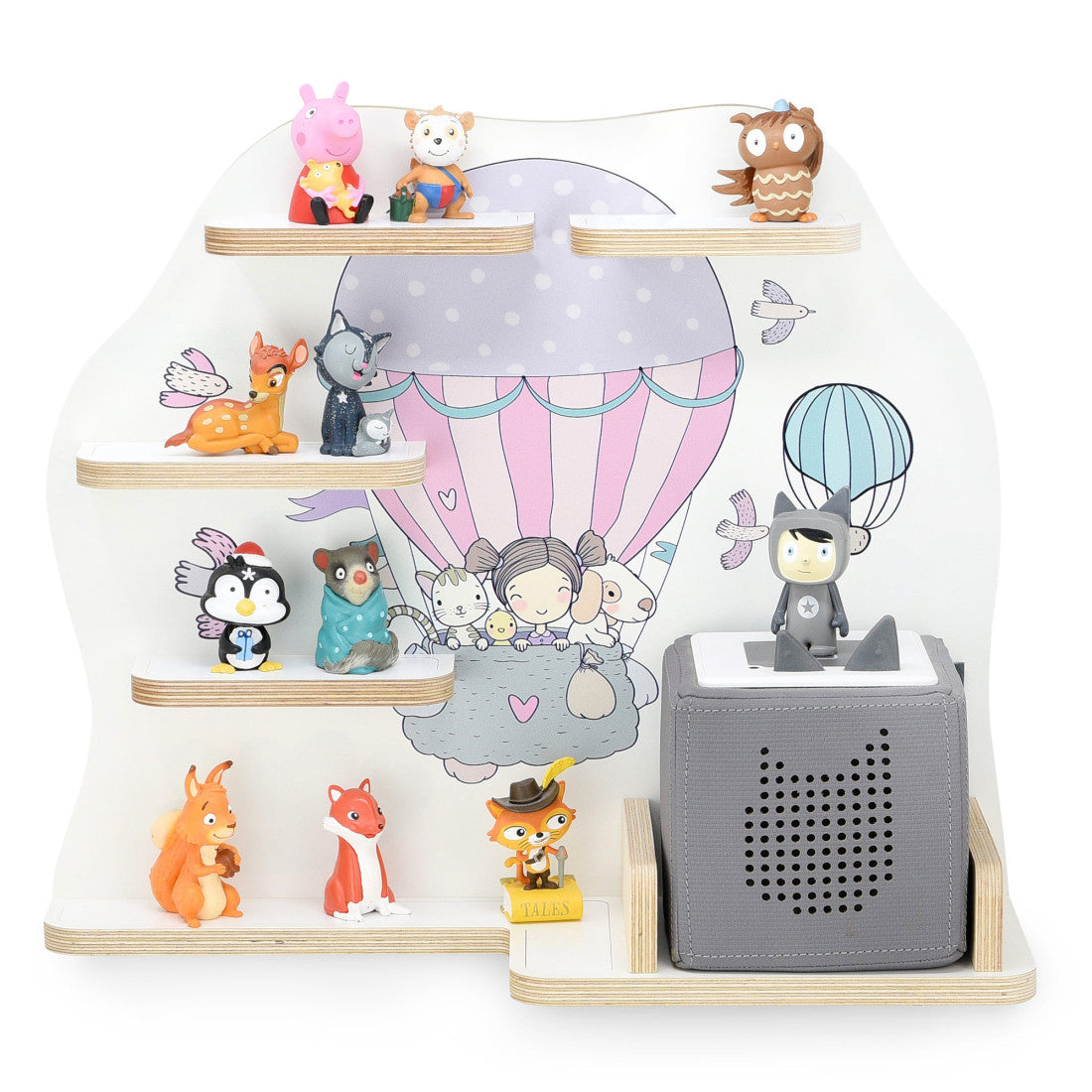 Toniebox 1 & 2 Regal Heissluftballon mit Freunden