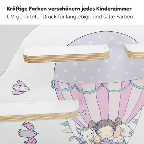 Toniebox 1 & 2 Regal Heissluftballon mit Freunden