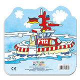 Stanzausmalbuch Feuerwehr