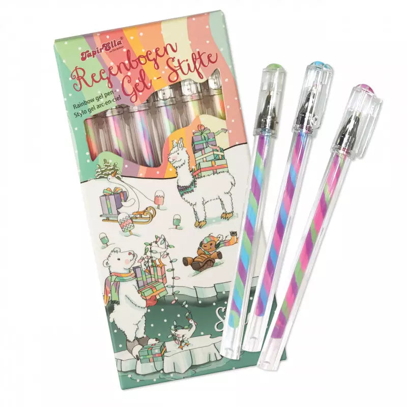 Gelschreiber Regenbogen 6er Set