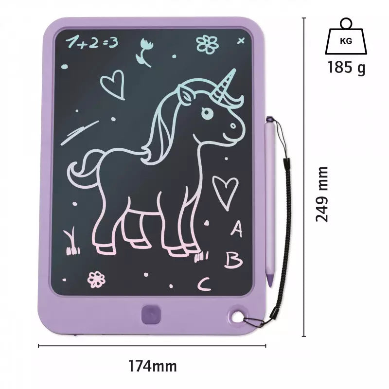 LCD Zaubermaltafel für Kinder Einhorn